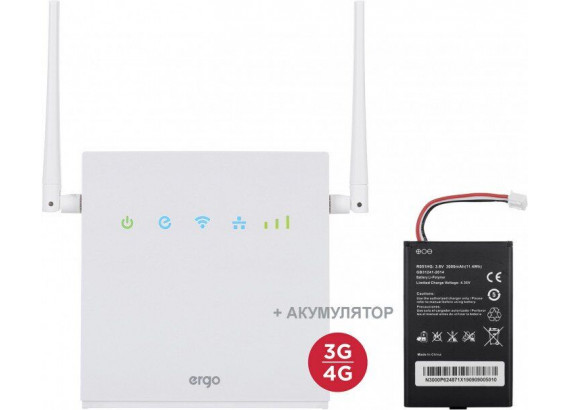 4G wi-fi роутер ergo R0516B