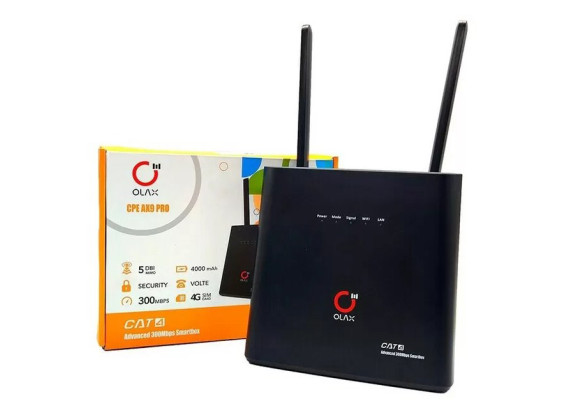 4G WiFi роутер OLAX AX9 PRO LTE Cat.4